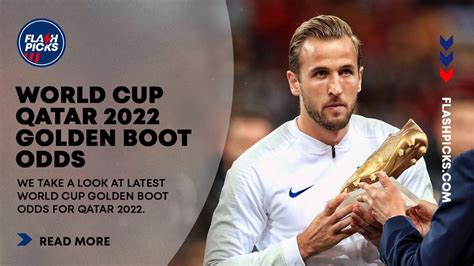 2022 World Cup Golden Boot odds .